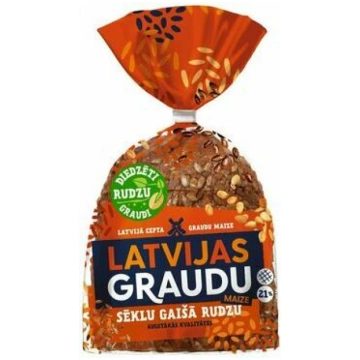 Maize rudzu gaišā Latvijas Graudu 390g, Latvijas M
