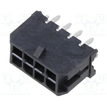 Connector: wire-board; socket; male; PIN: 8; Micro