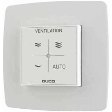 Duco Co2 Room Sensors With Command Rf/wired White