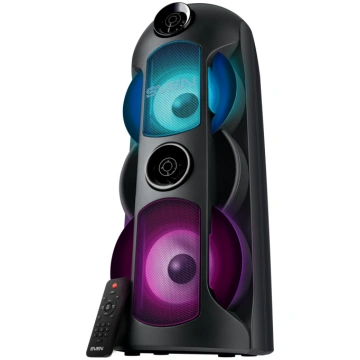 Pārnēsājamais Bluetooth skaļrunis ar 80 W RMS jaud