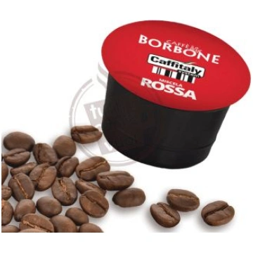 Capsule borbone miscela rossa caffitaly