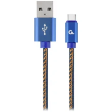 Cablexpert | Premium Jeans (Denim) Type-C USB Cabl