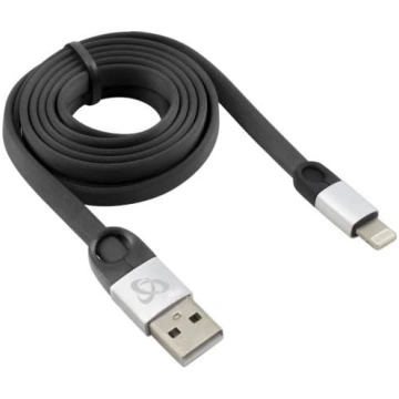 Sbox USB 2.0-8-Pin/2.4A black/silver USB-IPH-2,4A