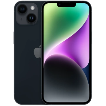 Lietots - Apple iPhone 14, 128 GB, Melna, mazlieto