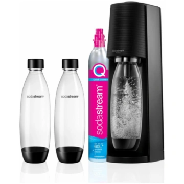 SodaStream Soda Maker Terra Black + 2 bottles 1012