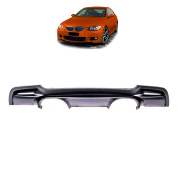 Diffuser BMW 3 E92 E93 Rear Matt Black MTUNING AM 