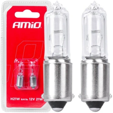 Halogen spuldze H21W 12V 21W BAY9S white 2pcs blis