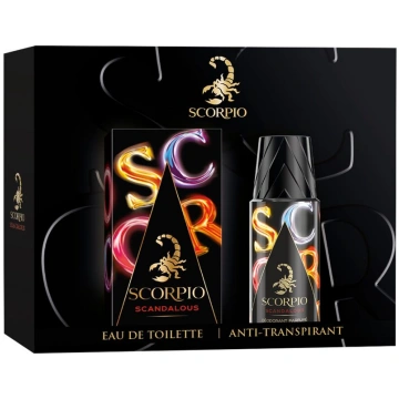 Scorpio Scandalous Gift set EDT 75 ml a deospray 1