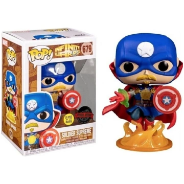 Funko POP Marvel Infinity Warps Soldier Supreme Fu
