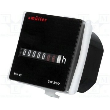 Counter: electromechanical; working time; mechanic