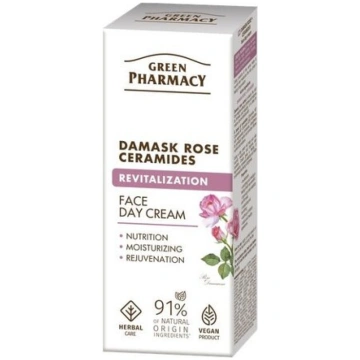 Green Pharmacy Damaskas roze + keramīdi atjaunojoš
