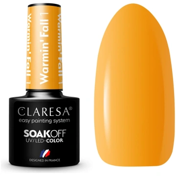 Claresa Gēla nagu laka Warmin Fall 1, 5 ml