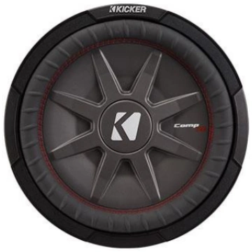 Kicker CompRT Thin 12in Subwoofer DVC 4 Ohm