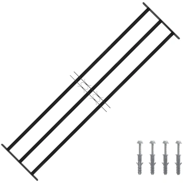Loga restes melna 174 x 45 cm