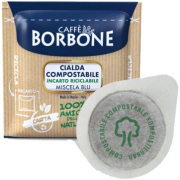 Caffè Borbone 100 Cialde ESE44 Miscela Blu
