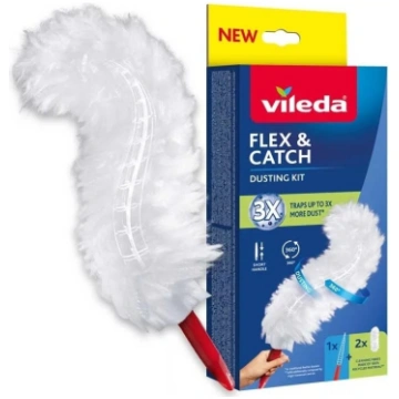 Short-handled duster + 2 Flex & Catch inserts