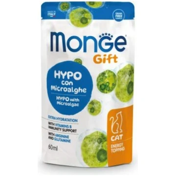 Monge Gift Cat Topping Hypo Microalgae šķidrais kā