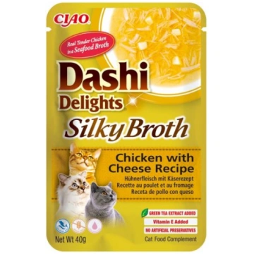 INABA CAT Dashi Delights Silky Broth Chicken with 