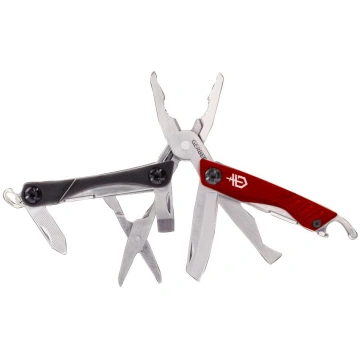Multifunkcionāls instruments Gerber Dime, sarkans