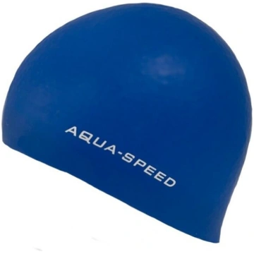 Peldcepure Aqua-Speed silicone 3D Cap 01, zila