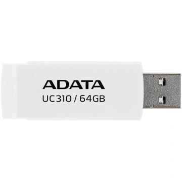 ADATA UC310 64GB USB Flash Drive, White ADATA UC31