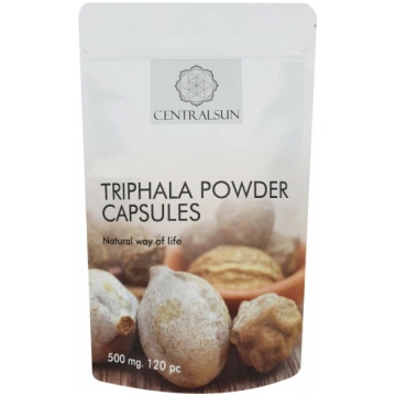 Trifala (Triphala) pulvera kapsulas 500 mg - 120 g