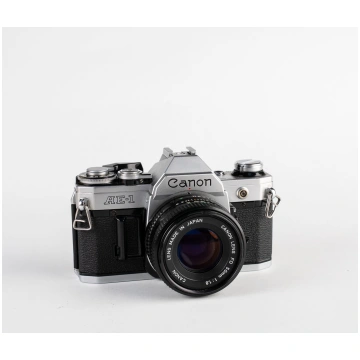 Canon AE-1 SILVER + 50mm f/1.8