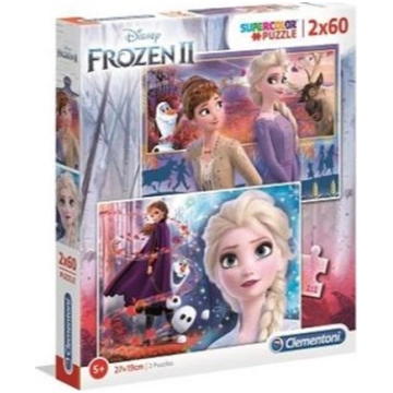 Clementoni Puzzle 2x60 elementów Frozen 2 21609 CL