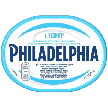 Krēmsiers PHILADELPHIA Light 200 gr (450-14884)