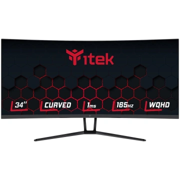 Itek Monitor GGC - 34" collu izliekts R1500, WQHD 