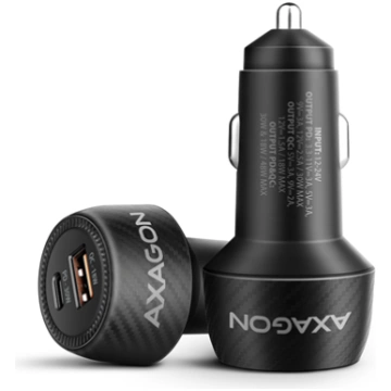 AXAGON Car charger 48W, USB-A + USB-C, PD3.0/PPS/Q
