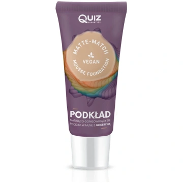 QUIZ COSMETICS_Matte-Match Mousse Foundation Light