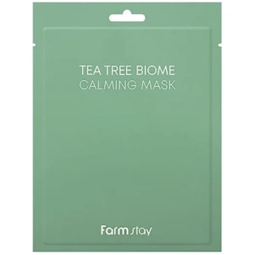 FARMSTAY TEA TREE BIOME nomierinoša sejas maska, 2