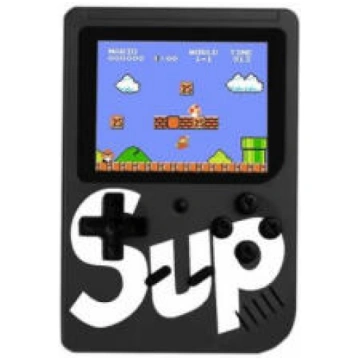 RoGer Retro mini Game Console with 400 Games Black