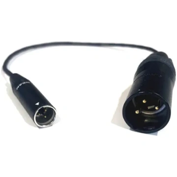 Infinitek Mini XLR (M) / XLR (M) audio cable 0,3m