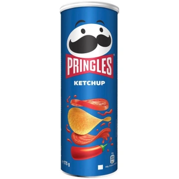Pringles Ketchup čipsi ar kečupa garšu 165g
