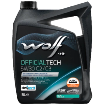 WOLF motoreļļa wolf 5w30 5l c2/c3 api sn, bmw long