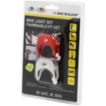 Dunlop Dunlop Deluxe Led front rear silicone bicyc