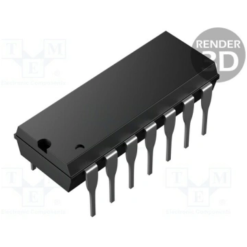 IC: digital; programmable timer; CMOS; THT; DIP14;