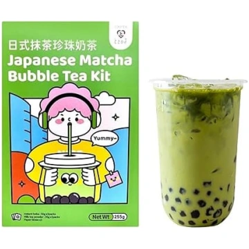 Tokimeki japāņu Matcha burbuļu tējas komplekts 255