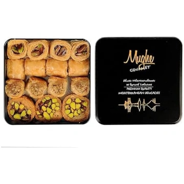 Mughe Gourmet baklavas izlase elegantā dāvanu kast