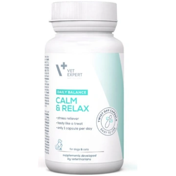 VetExpert Calm & Relax nomierinošas kapsulas pret 