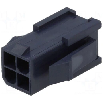 MiniFitJr Plug w/Ears DR Glow Wire 4Ckt MOLEX 4699
