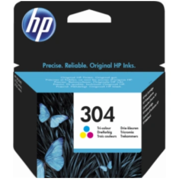 HP 304 Tri-Color Tintes Kārtidžs (N9K05AE#UUS)
