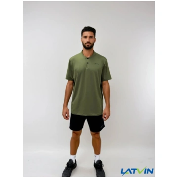 SKULL PADEL Padel Polo krekls zaļš