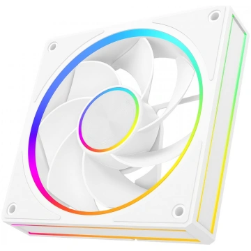 Fan VOLCANO LOOP REVERSE ARGB 120 White