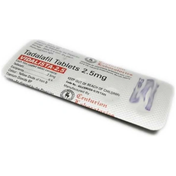 Cialis Generico 2.5mg - Vidalista 2.5mg Centurion 