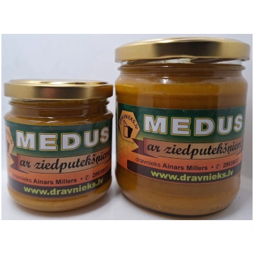 Medus ar ziedputekšņiem