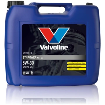 VALVOLINE Motoreļļa Synpower MST C4 5W30 20L, Valv