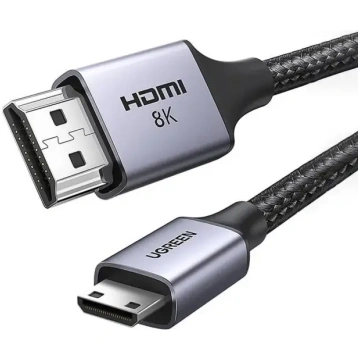 Ugreen DP102 mini HDMI uz HDMI 8K kabelis 2m – pel